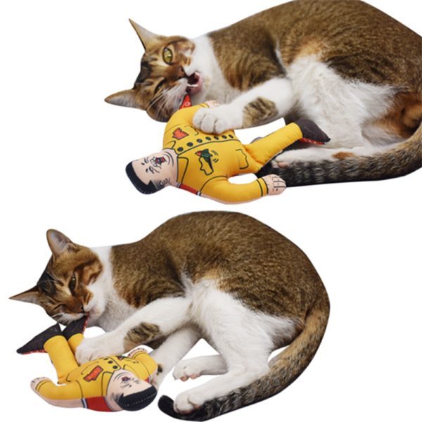 JMT-443018 Durable Vocal Canvas Dog Toy for Chewing and Fetching