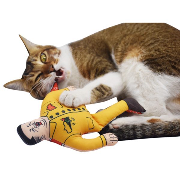 JMT-443018 Durable Vocal Canvas Dog Toy for Chewing and Fetching