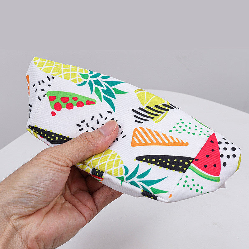 JMT-443210 Foldable Waterproof Washable Dog Food Bowl - Portable Polyester with PEVA, Easy to Clean for All Pet Sizes