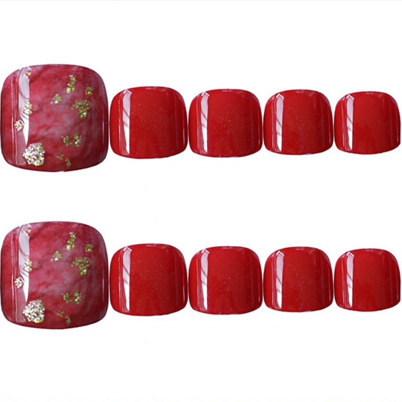 JMT-443338 Nail Art Design Set - 24 Finished Nail Accessories for Creative Styling