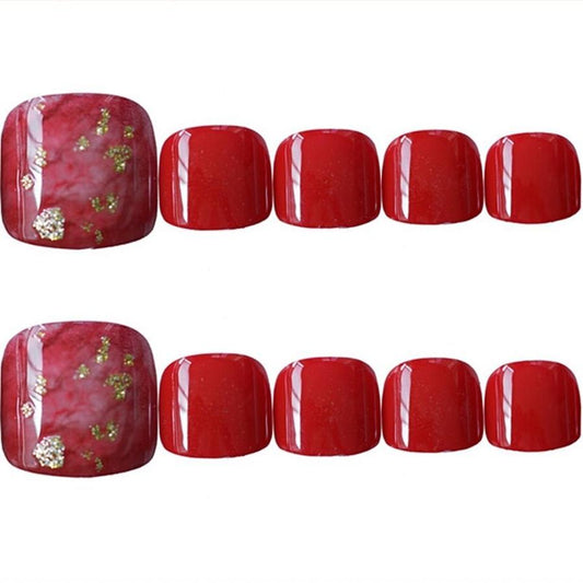 JMT-443338 Nail Art Design Set - 24 Finished Nail Accessories for Creative Styling