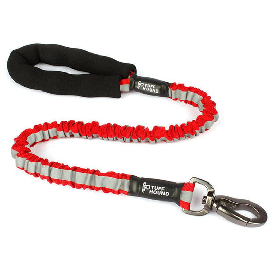 JMT-443530 High Elastic Reflective Leash for All Dog Sizes (10-60kg) - Durable Imitation Nylon Material, Available in Black and Red
