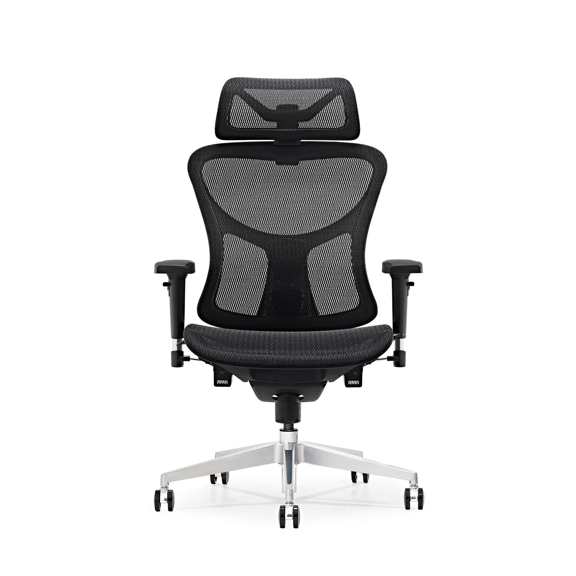 JMT-443786 Ergonomic Mesh Swivel Office Chair with Adjustable Footrest for Comfortable Workdays