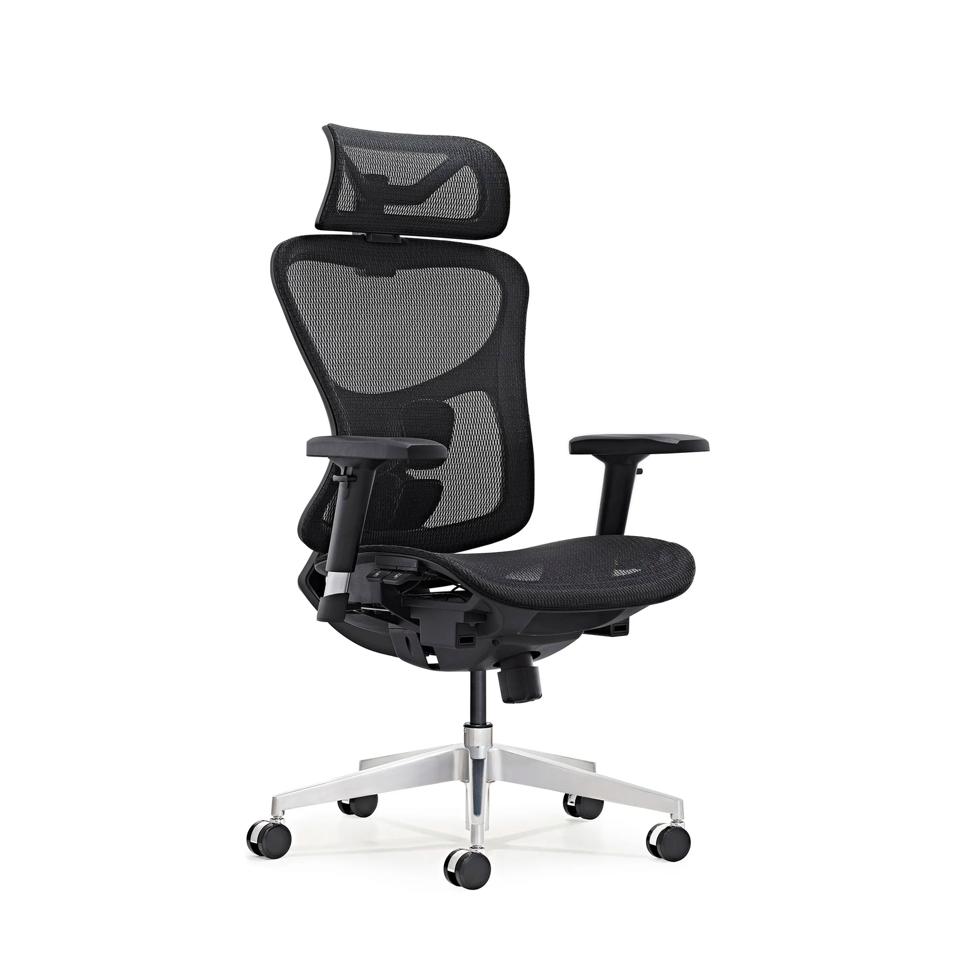 JMT-443786 Ergonomic Mesh Swivel Office Chair with Adjustable Footrest for Comfortable Workdays