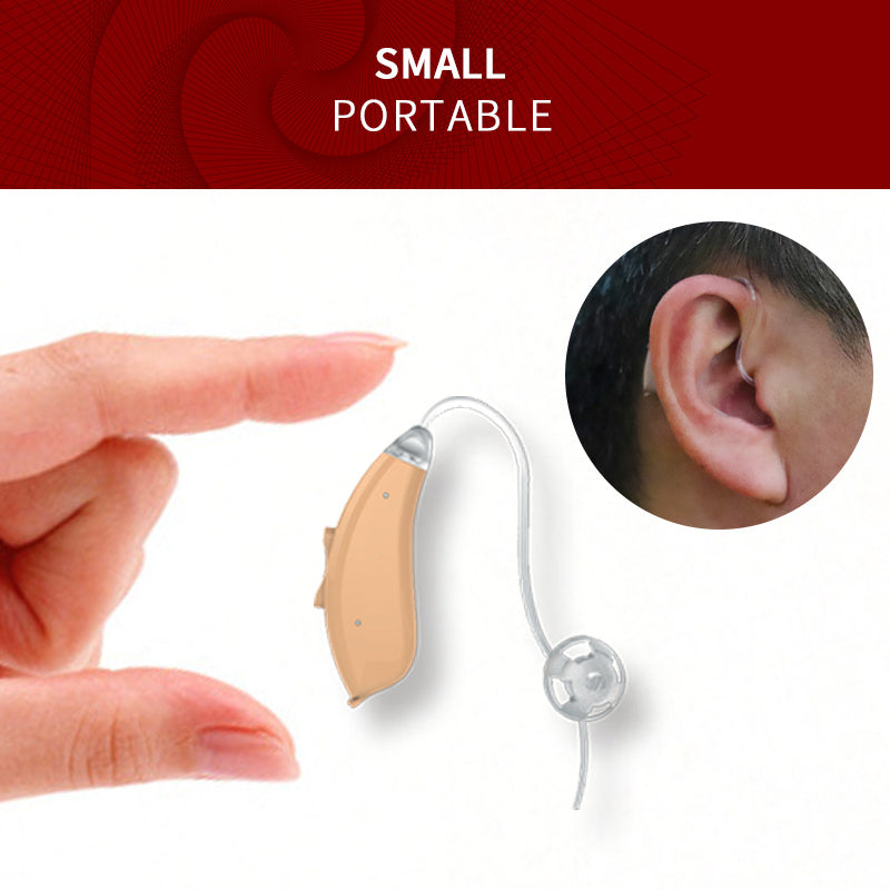 JMT-443850 Digital Wireless Hearing Aid with Noise Reduction and Bluetooth App Control, Split Design for Left or Right Ear