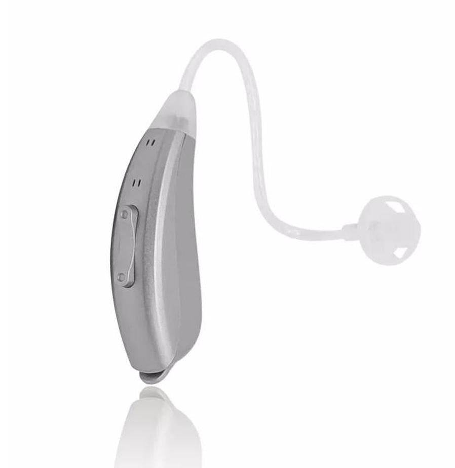 JMT-443850 Digital Wireless Hearing Aid with Noise Reduction and Bluetooth App Control, Split Design for Left or Right Ear