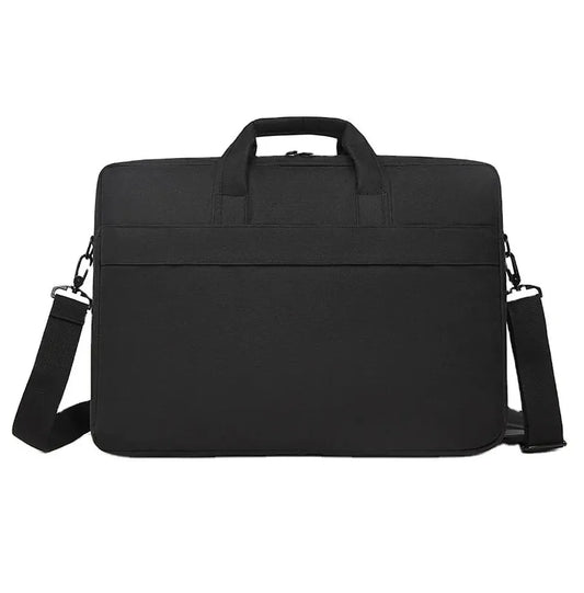 JMT-443850 Large Capacity 16 Inch Nylon Laptop Tote Bag - Portable Black Case for Computers
