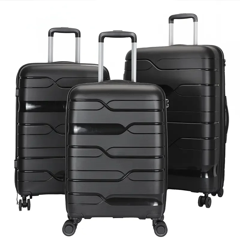 JMT-443914 Versatile Multi-Colour 20, 24, and 28 Inch Travel Luggage Set with Durable PP Shell