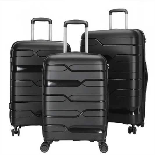 JMT-443914 Versatile Multi-Colour 20, 24, and 28 Inch Travel Luggage Set with Durable PP Shell