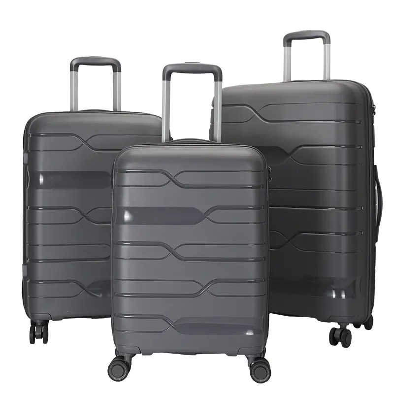 JMT-443914 Versatile Multi-Colour 20, 24, and 28 Inch Travel Luggage Set with Durable PP Shell
