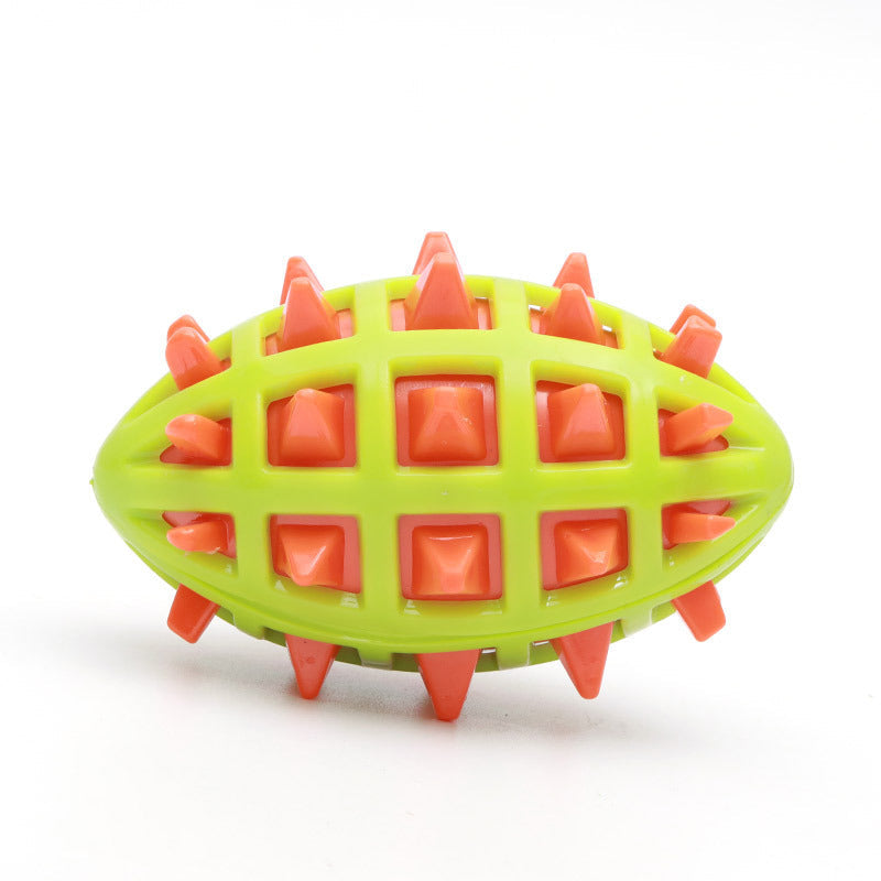 JMT-444170 Durable Interactive Dog Teether Ball for Aggressive Chewers - Promotes Dental Health and Relieves Anxiety