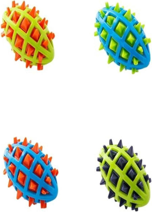 JMT-444170 Durable Interactive Dog Teether Ball for Aggressive Chewers - Promotes Dental Health and Relieves Anxiety