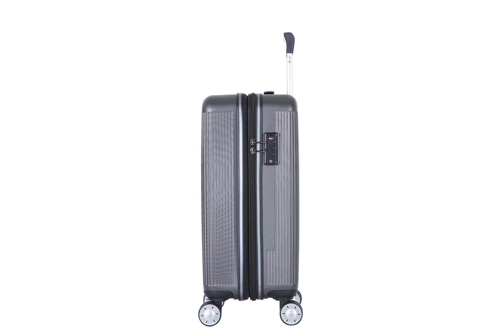 JMT-444234 Hard Shell Luggage Set with 360-Degree Trolley - 20/24/28 Inch Travel Suitcases