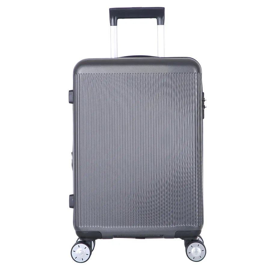JMT-444234 Hard Shell Luggage Set with 360-Degree Trolley - 20/24/28 Inch Travel Suitcases