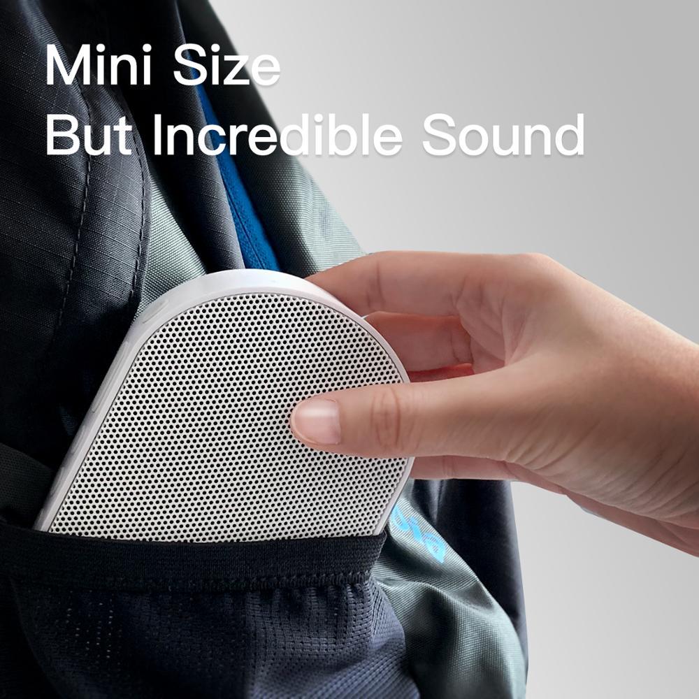 JMT-444362 Bluetooth Wireless Smart Speaker with Built-In Lithium Battery - Available in White, Black, Pink, and Blue