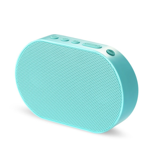 JMT-444362 Bluetooth Wireless Smart Speaker with Built-In Lithium Battery - Available in White, Black, Pink, and Blue