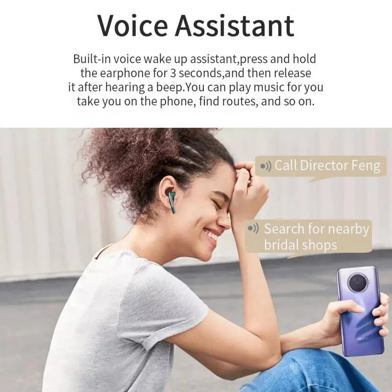 JMT-445514 Mini Bluetooth Wireless Earphones J18 TWS with Quality Sound and Compact Design