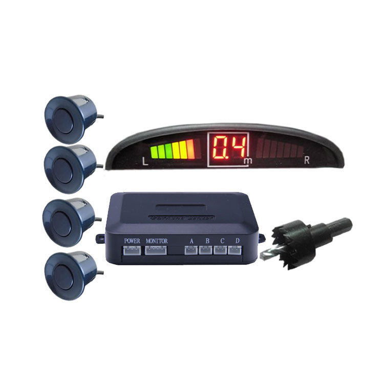 JMT-445514 Ultrasonic Obstacle Detection System with LED Distance Indicator and Alarm