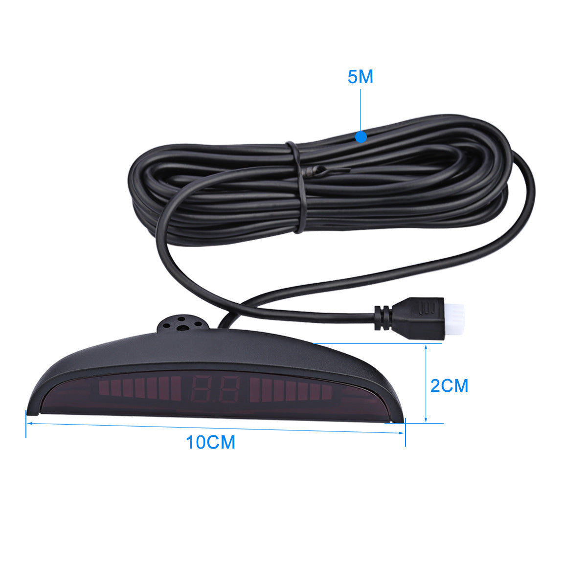 JMT-445514 Ultrasonic Obstacle Detection System with LED Distance Indicator and Alarm