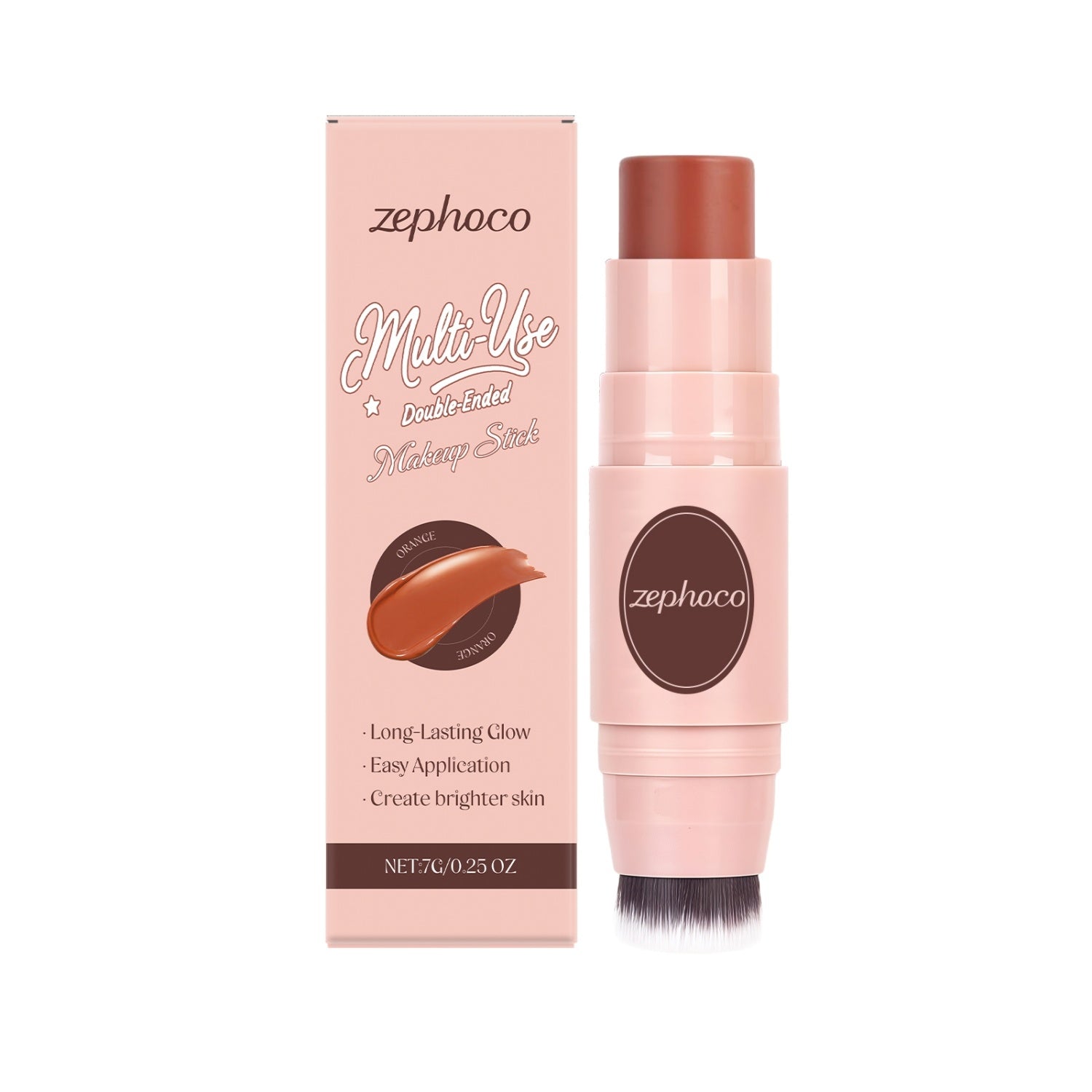 JMT-445770 Multi-Purpose Dual Head Makeup Stick with Hydrating Ingredients and Vitamins