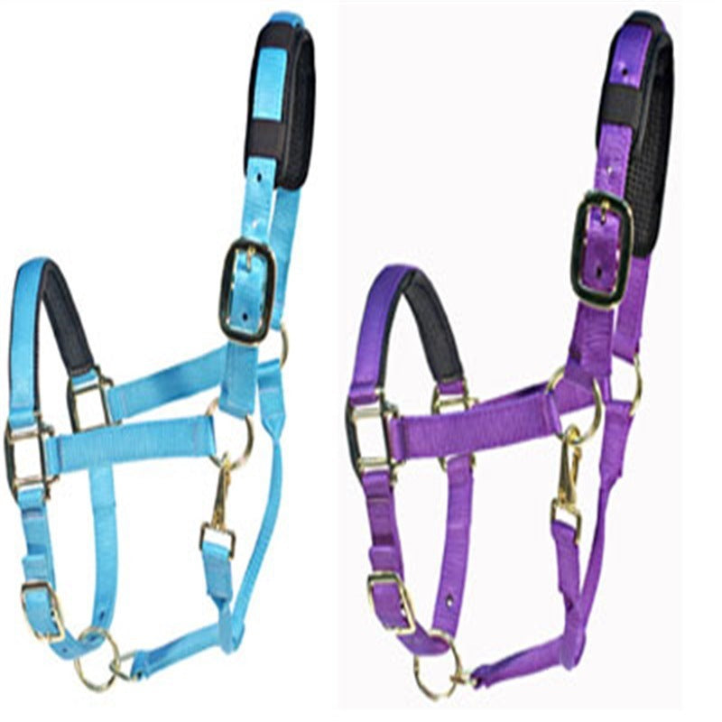 JMT-445834 Customizable Horse Bridle and Headgear for Equestrian Use, Nylon or PP Material, Available in Various Sizes