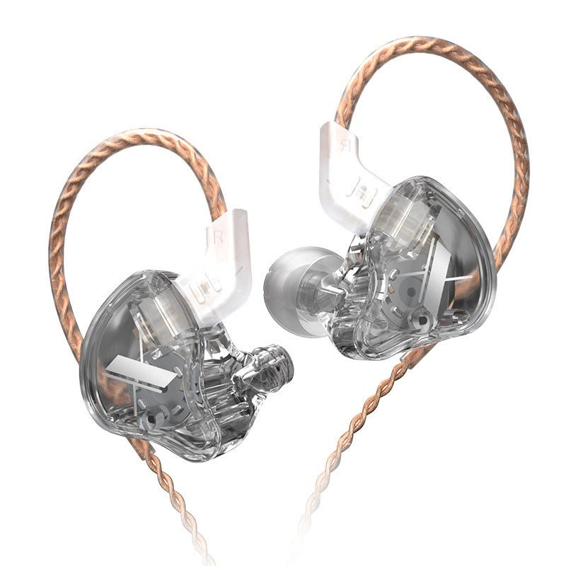 JMT-445834 In-Ear Wired Headphones with Microphone, 10-20000 Hz Frequency Response, Noise-Cancelling for Sports and Music