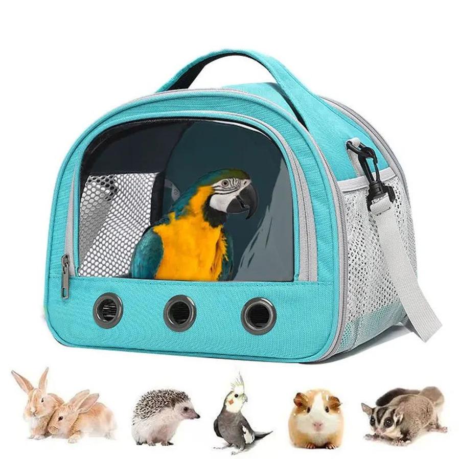 JMT-445834 Portable Foldable Bird Bag for Small Pets - Ideal for Parrots, Hamsters, and Pigeons
