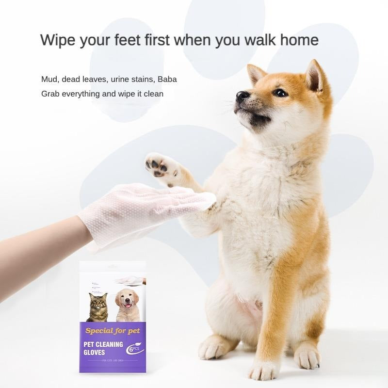 JMT-445962 Pet Deodorizing Bathing Wipes with Coconut Oil for Dogs and Cats - Hypoallergenic Grooming Wipes for Daily Care and Travel
