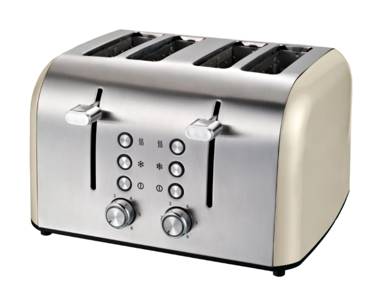 JMT-446154 Stainless Steel Electric Toaster for 4 Slices - Versatile Bread Toasting Solution