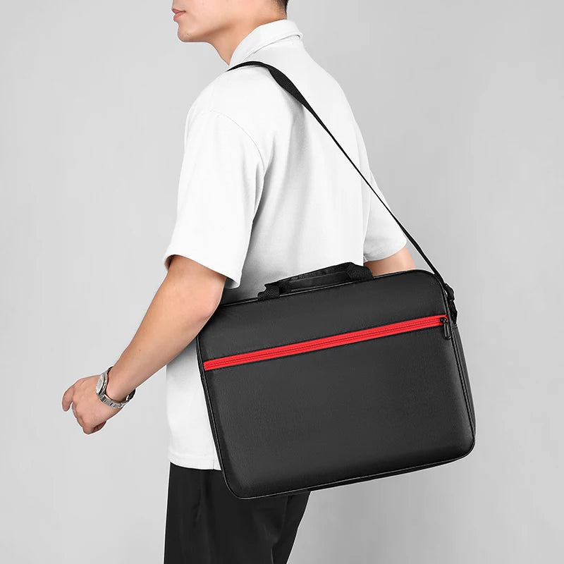 JMT-446154 Versatile Waterproof Polyester 15-Inch Laptop Bag for Business and Office Use