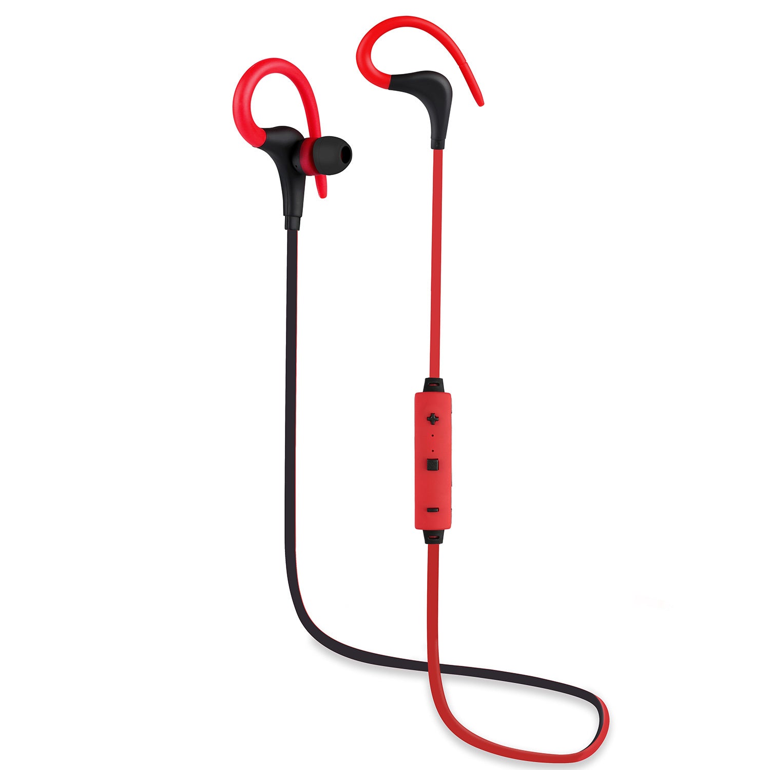 JMT-446474 Wireless Sport Earphones with Noise Cancellation, Sweatproof Design, and In-line Mic for Hands-Free Use