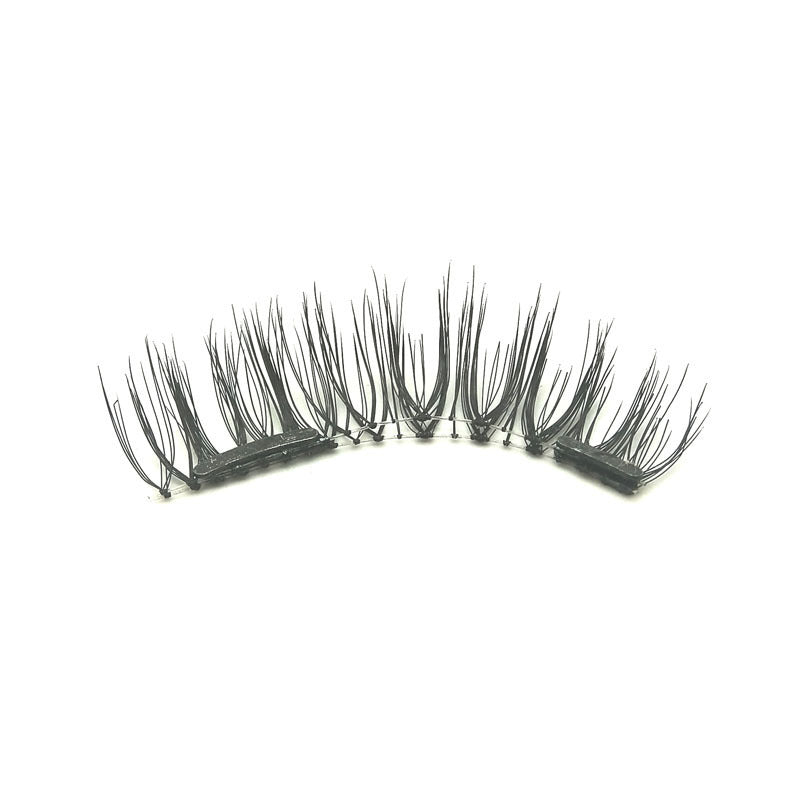 JMT-446602 Magnetic False Eyelash Set with Tweezers - No Glue Needed, Natural and Thick Options