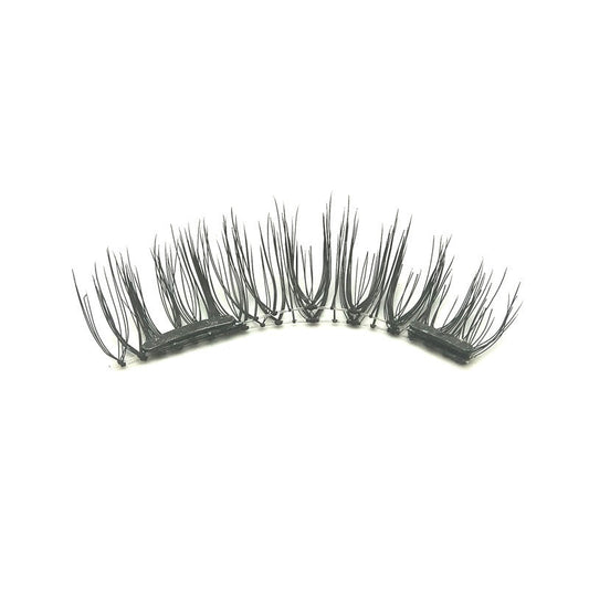 JMT-446602 Magnetic False Eyelash Set with Tweezers - No Glue Needed, Natural and Thick Options