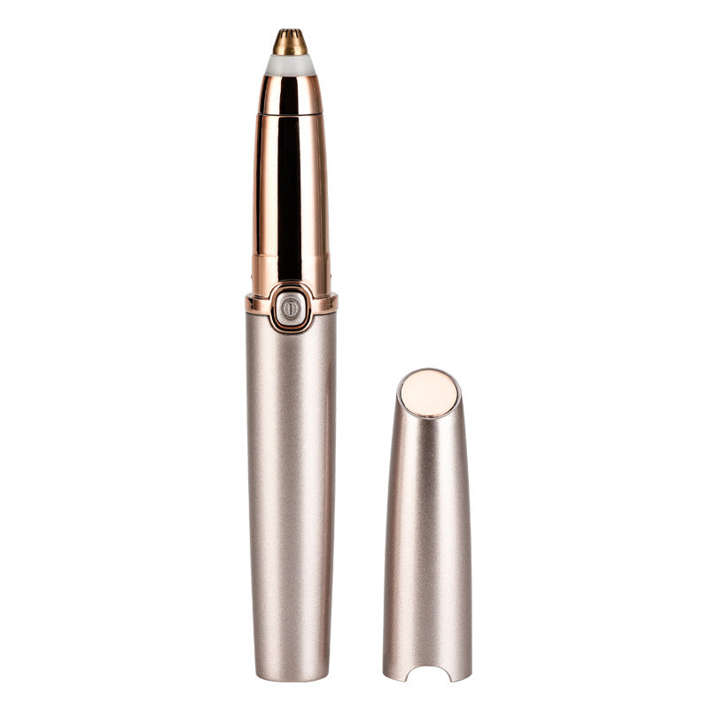 JMT-446730 Portable Electric Eyebrow Repairer with Washable Cutter Head and Stylish Design