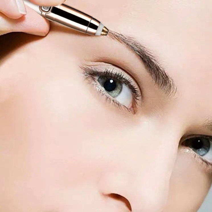 JMT-446730 Portable Electric Eyebrow Repairer with Washable Cutter Head and Stylish Design