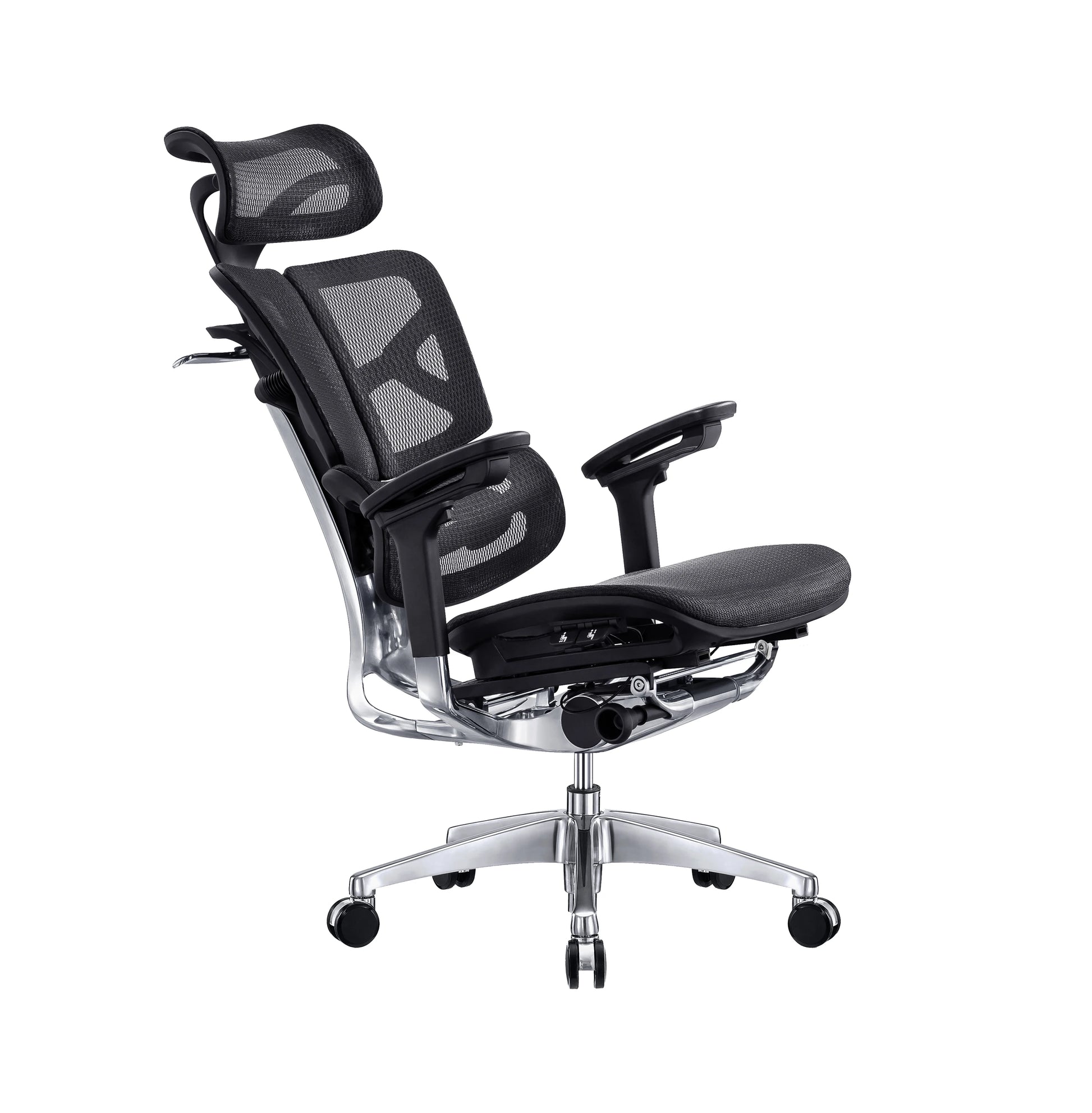 JMT-446794 Ergonomic Adjustable 4D Armrest Mesh Office Chair with High Back and Swivel Design