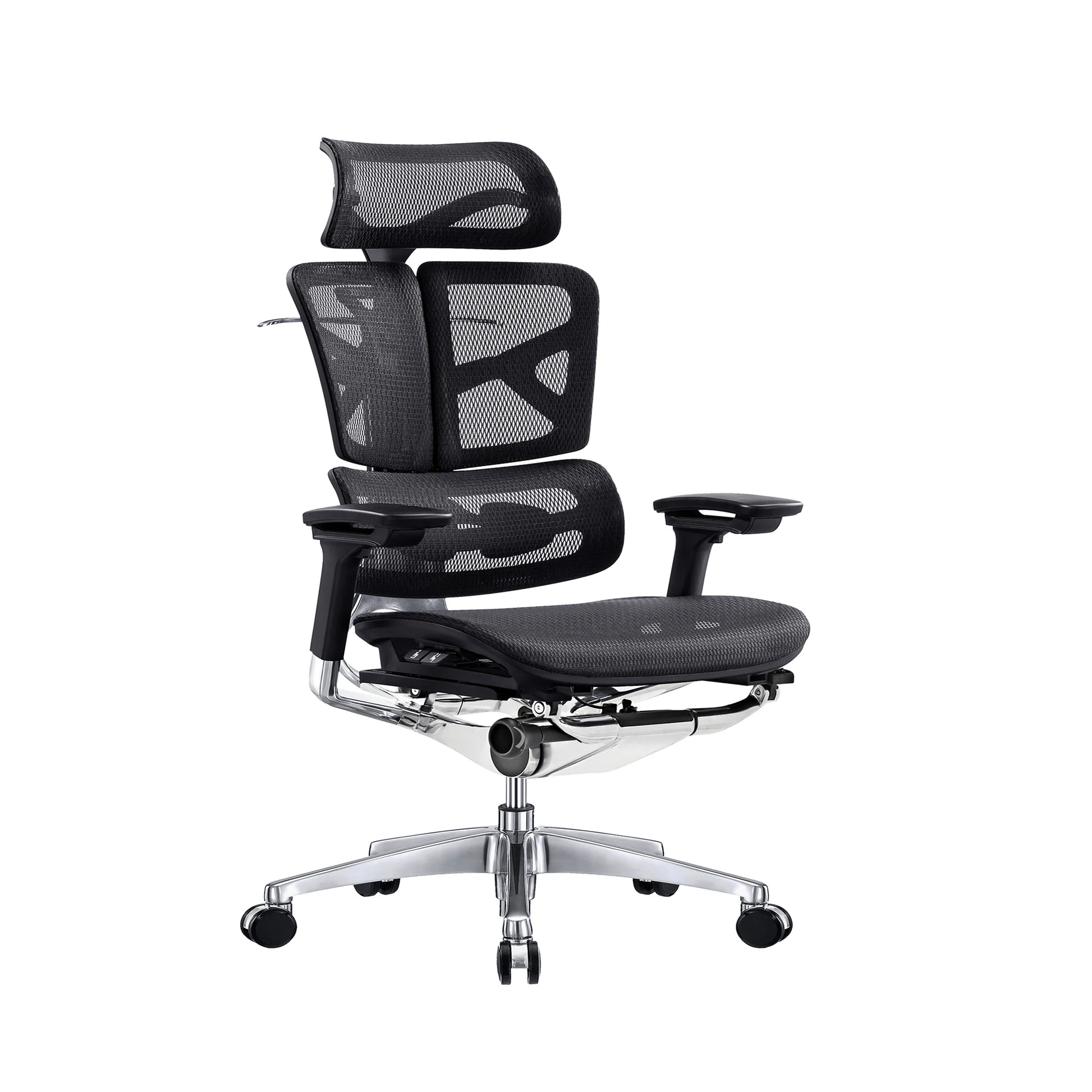 JMT-446794 Ergonomic Adjustable 4D Armrest Mesh Office Chair with High Back and Swivel Design