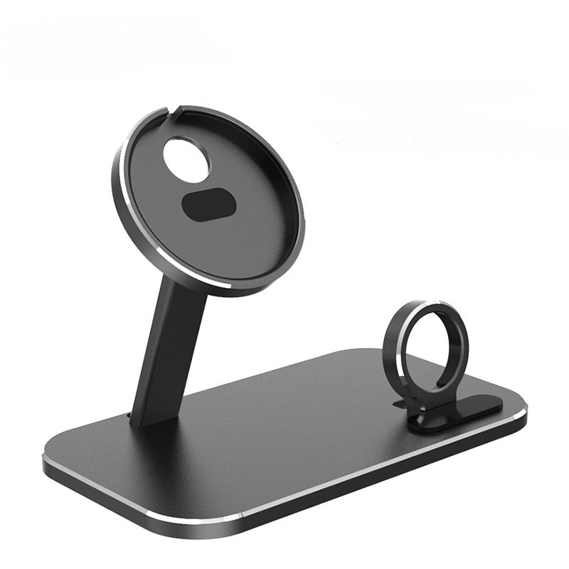 JMT-447178 Wireless Charging Station Stand for iPhone 12/12 Pro/12 Pro Max/Mini and i-Watch with Enhanced Magnetic Dock