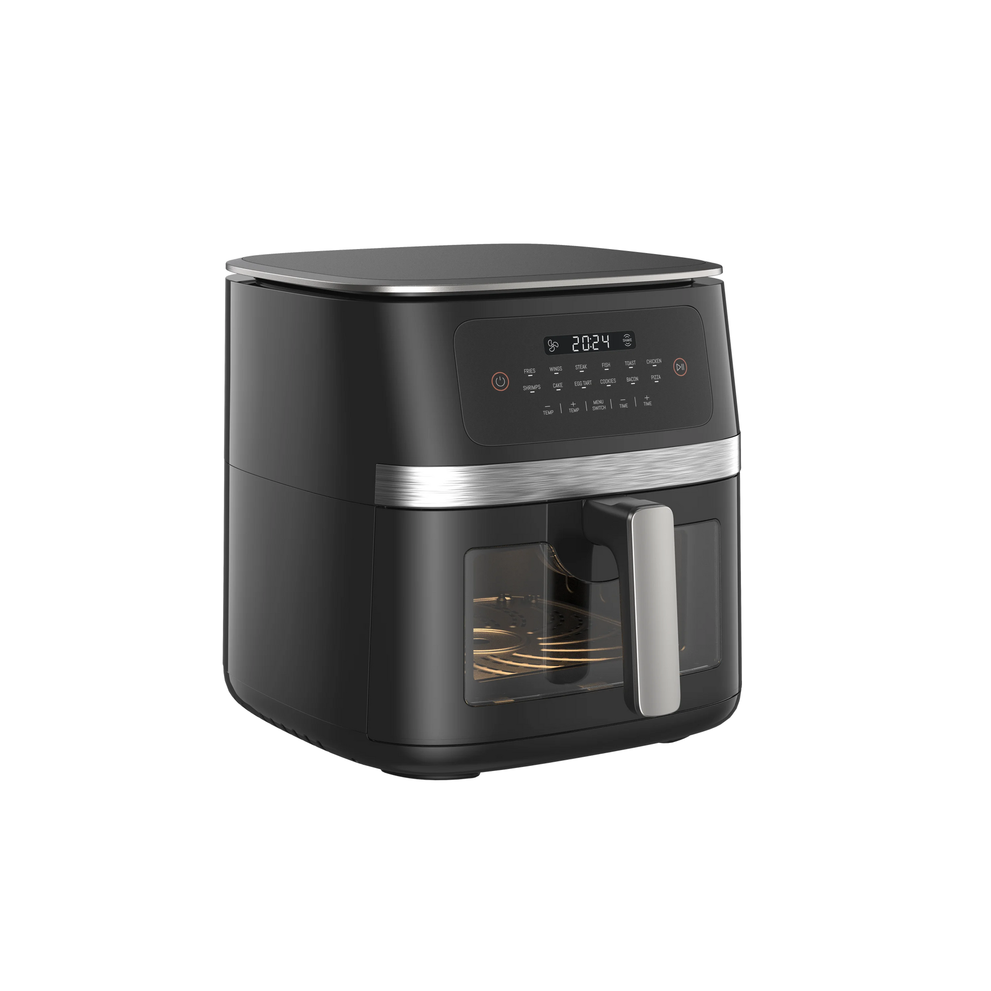 JMT-447242 7L Electric Wood Pellet Smoke Air Fryer with 360 Cooking Technology