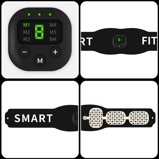 JMT-447562 Home Training Abdominal Muscle Fitness Equipment with Adjustable Belt and Stickers for Effective Workouts