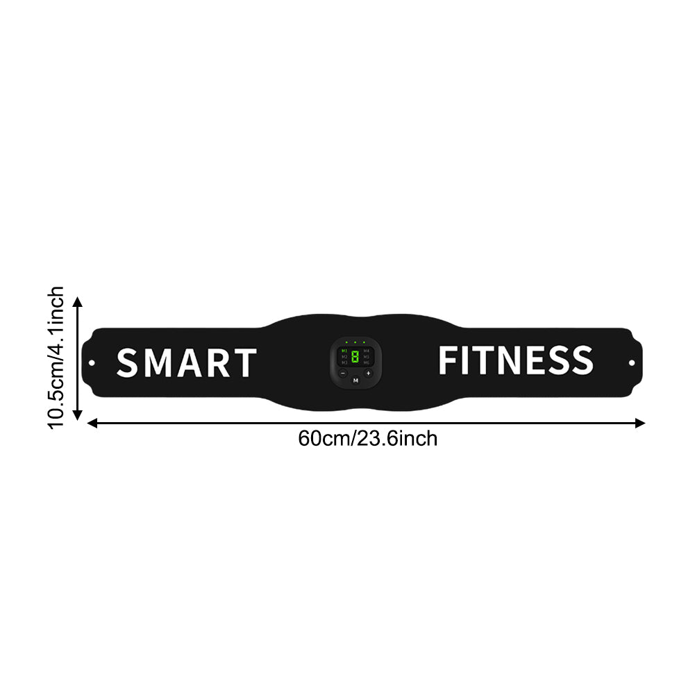 JMT-447562 Home Training Abdominal Muscle Fitness Equipment with Adjustable Belt and Stickers for Effective Workouts