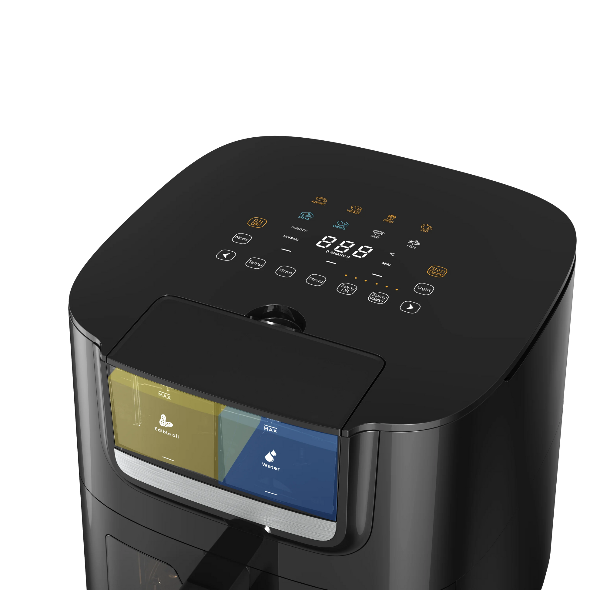 JMT-448394 7L Digital Air Fryer with Automatic Water and Oil Spraying Technology - High-Capacity Multifunctional Home Appliance