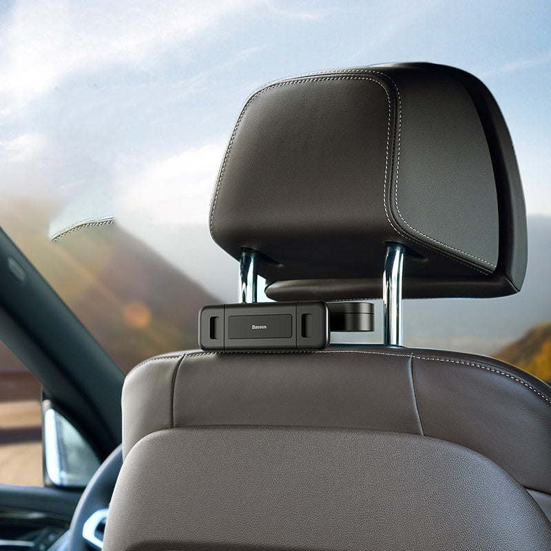 JMT-448650 Backseat Cell Phone Stand Bracket for Vehicles - Black