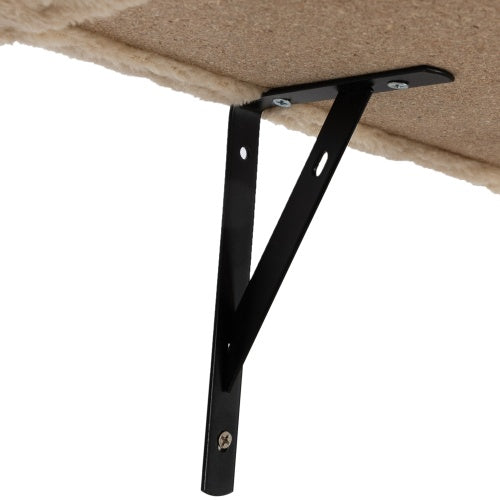 JMT-448650 Wall-Mounted Indoor Cat Tree Furniture Set with Scratch Board and Perches – 5 Pieces