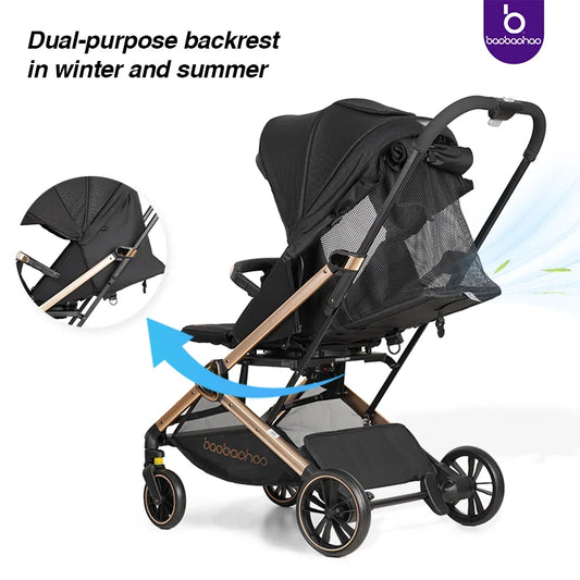 JMT-448778 High Landscape 3 in 1 Baby Stroller with Carriage and Pram Features