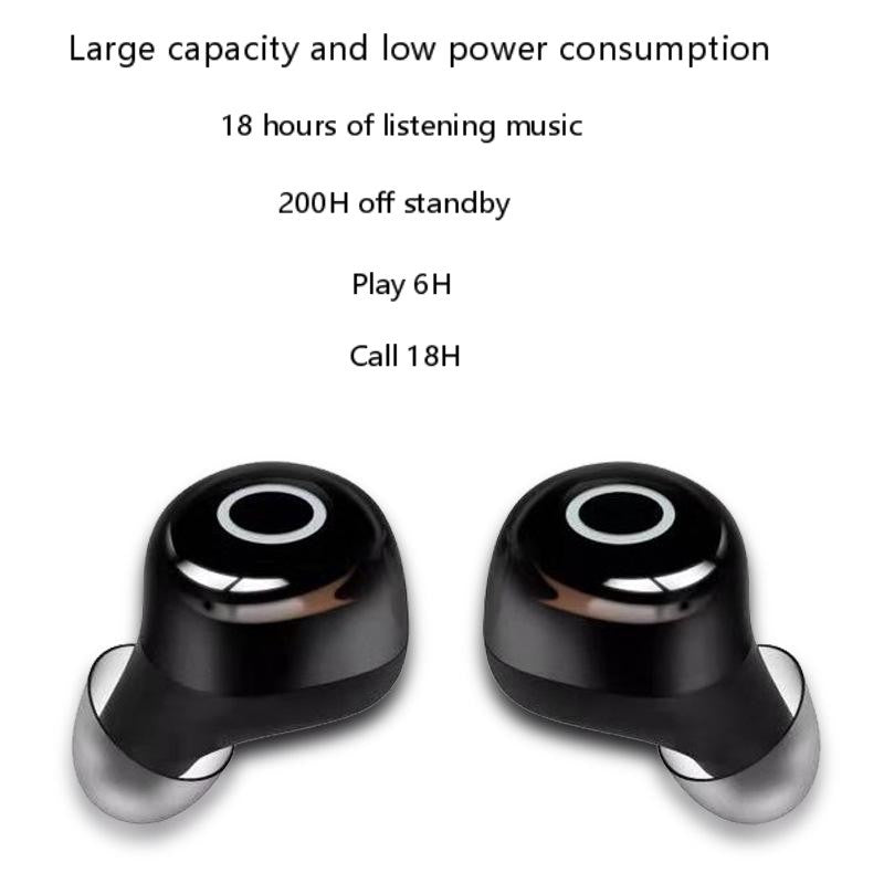 JMT-448778 Q65 Pro Wireless Bluetooth Headset with 6-Hour Playback and 10M Range