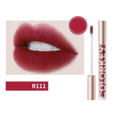 JMT-448906 Airy Lightweight Matte Lip Glaze in Apricot Peach - Smooth Color Lock Formula