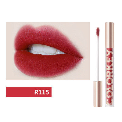 JMT-448906 Airy Lightweight Matte Lip Glaze in Apricot Peach - Smooth Color Lock Formula