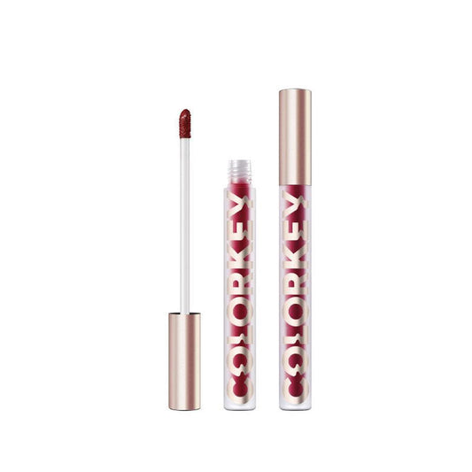 JMT-448906 Airy Lightweight Matte Lip Glaze in Apricot Peach - Smooth Color Lock Formula