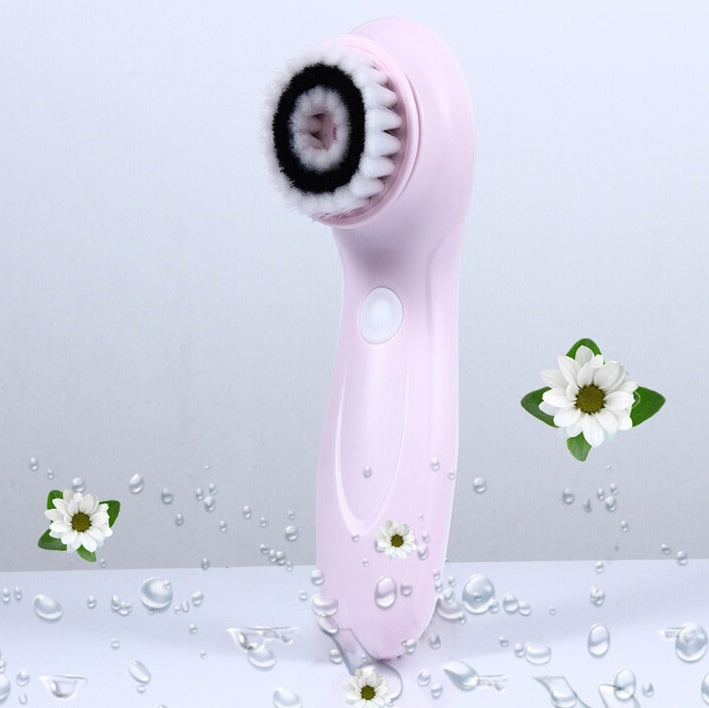 JMT-449930 Rechargeable Facial Cleansing Device with Adjustable Dual-Frequency Rotation and Waterproof Design